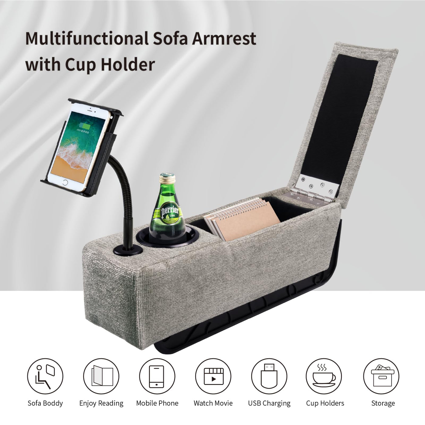 Multifunctional Sofa Armrest