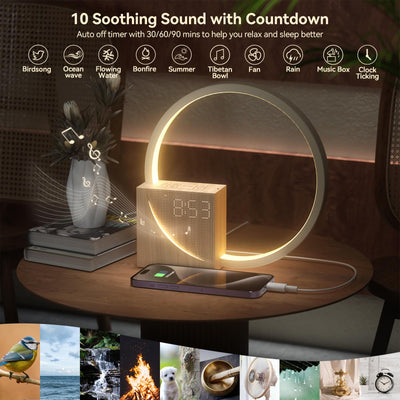 Vivilumens Sunrise Alarm Clock Wake-Up Light