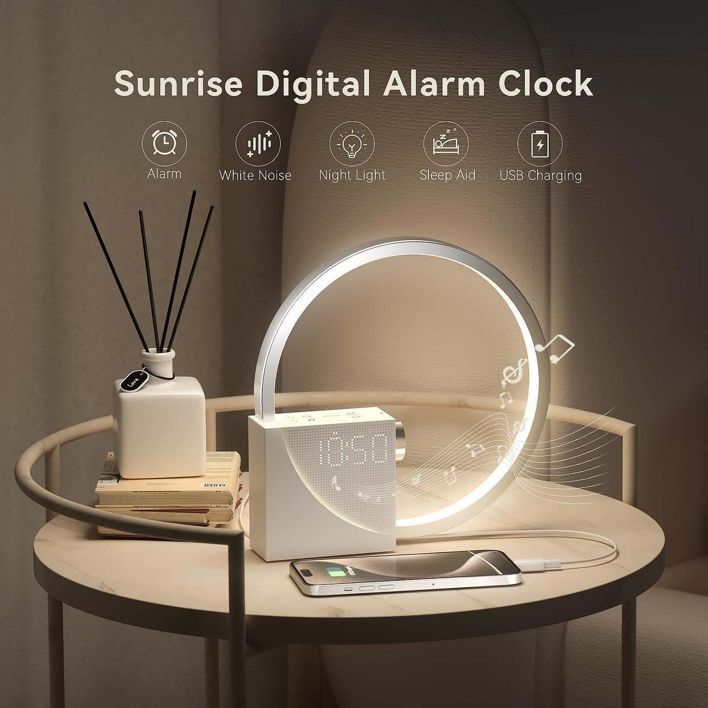 Vivilumens Sunrise Alarm Clock Wake-Up Light