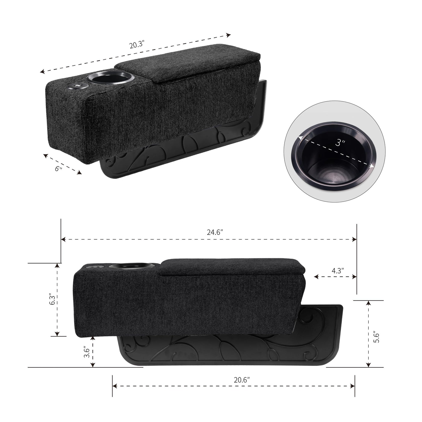 Multifunctional Sofa Armrest