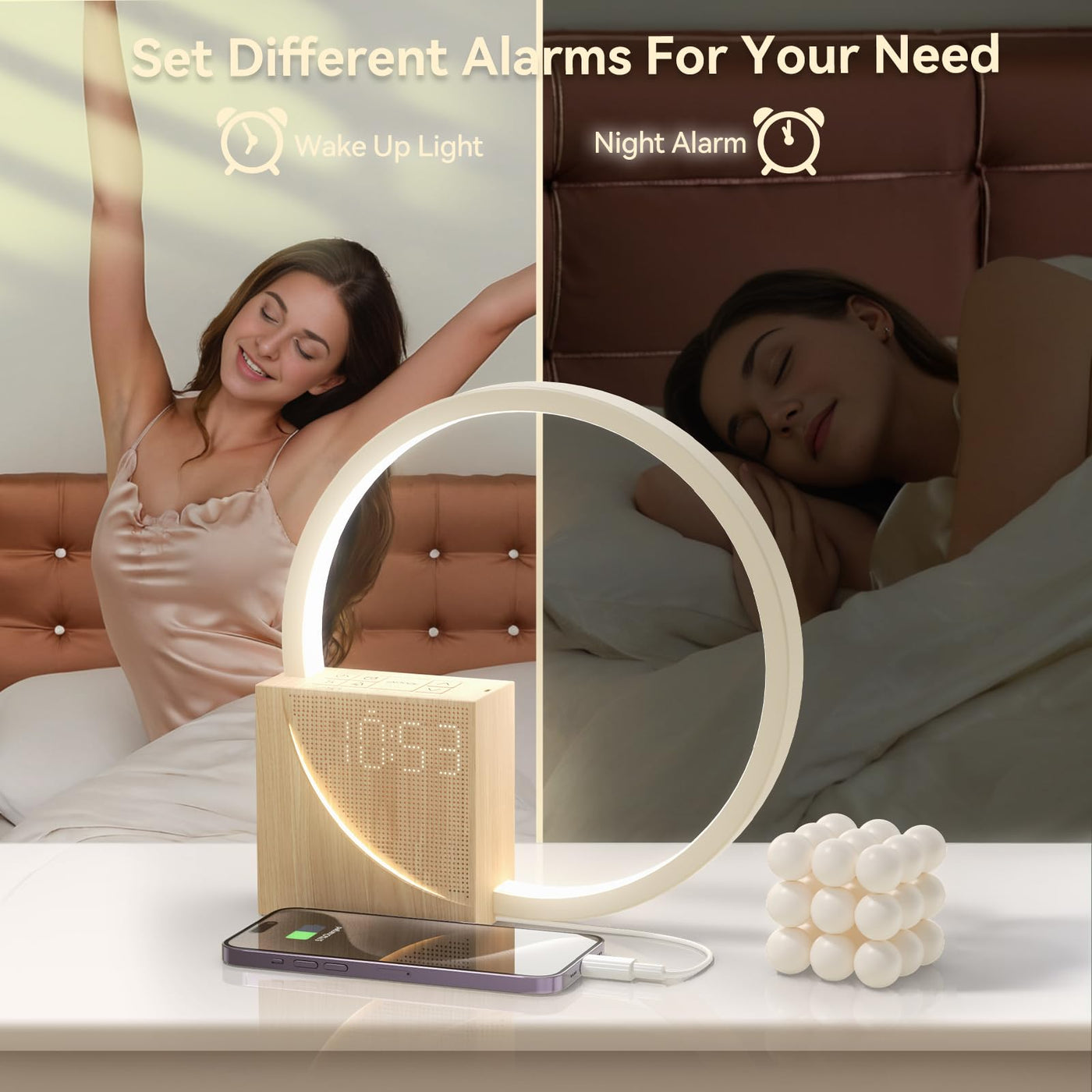 Vivilumens Sunrise Alarm Clock Wake-Up Light